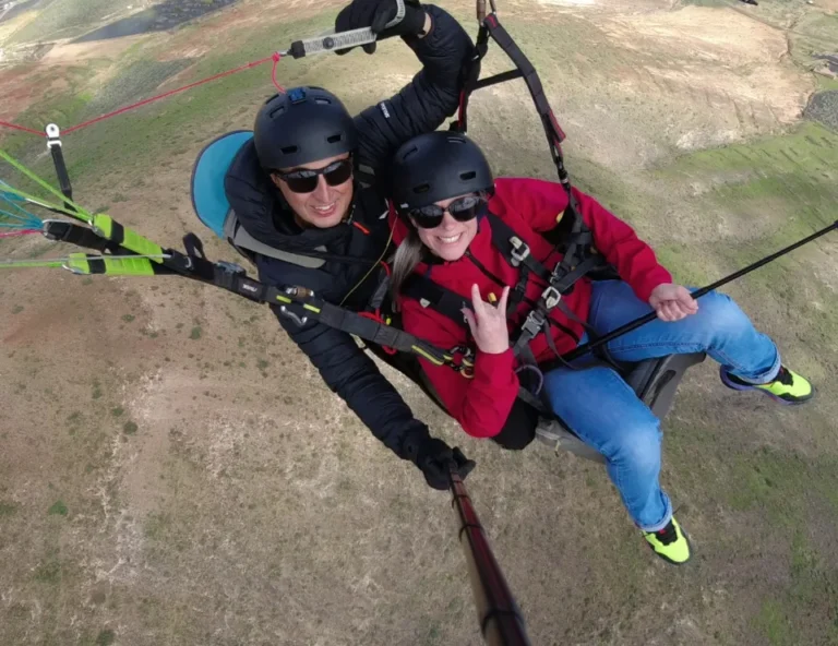 ¿Dónde se vuela en parapente biplaza en Lanzarote? Zonas de vuelo