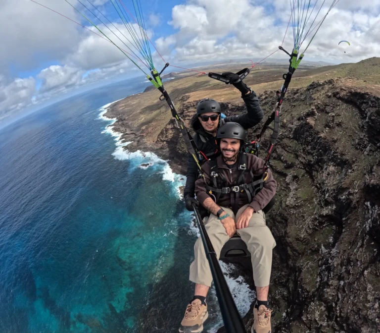 El clima en Lanzarote, ¿como puede afectar a tu vuelo en parapente biplaza?